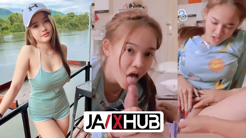 คลิปหลุด JEENZEN น้องส้มในชุดนอนโดนพี่เทพจับเย็ดสดเกือบแตกในหี