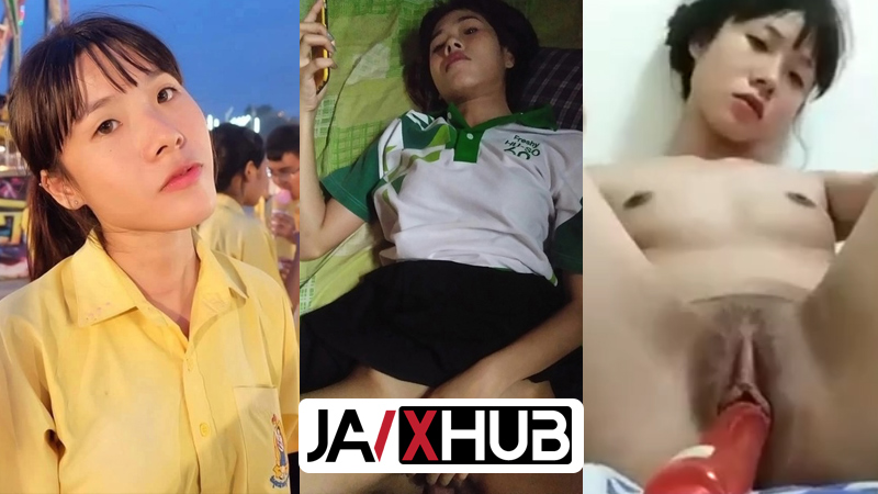 หลุดทางบ้าน นักเรียนไทย น้องหน้าตาน่ารัก ตั้งกล้องโชว์เสียว เกี่ยวเบ็ดหีน้ำเยิ้ม คว้าควยปลอมคู่ใจมากระหน่ำซอยรูหี หีไร้ขนน่าเลียจริงๆ