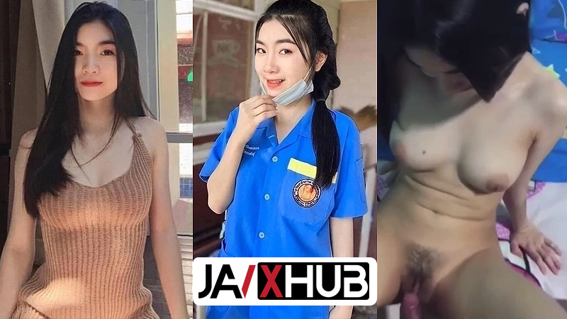 คลิปโป๊ สาวอาชีวะ หน้าสวย โดนแฟนหนุ่มชวนมาทำการบ้านที่ห้อง สักพักเกิดเงี่ยนชวนกันเย็ดหี หุ่นขาวเนียนนมใหญ่ เย็ดสดน้ำหีแฉะ