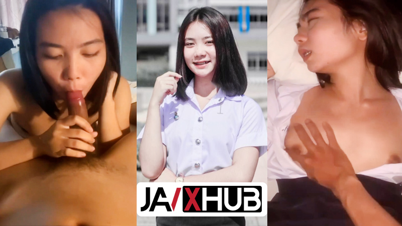 หลุดตั้งกล้อง เย็ดหีนักศึกษา น่ารักขาวเนียน เสียงไทยชัด โดนแฟนเก่าถ่ายไว้สมัยเรียนมัธยม นมตั้งเต้า รูหีฟิต โดนกระแทก ครางเสียว