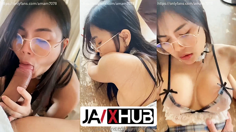คลิปหลุด น้องแอม amam7078 สาวก้นงาม จัดหนักควักควยโม๊ค Onlyfans เย็ดสดคาชุด ขึ้นคร่อมโยกควยลีลาเด็ด รัวควยจนน้ำแตก