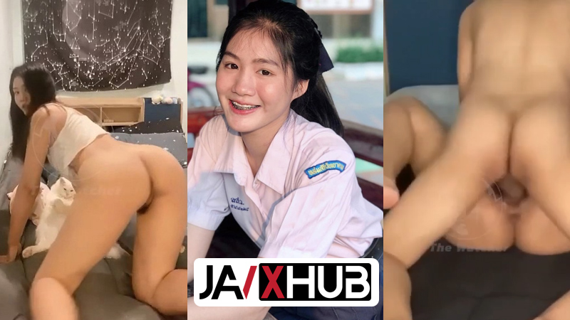 คลิปหลุดนักเรียน สาวน่ารัก หีสวยโคตรเงี่ยน โดนตั้งกล้องเย็ดxxx เอาควยเย็ดรูหีฟิตๆ กระเด้าหีไม่ยั้งร้องลั่น เย็ดท่าหมาจนน้ำว่าวแตกใน