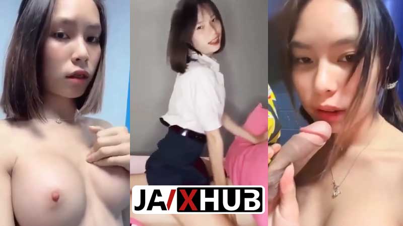 คลิปหลุดนักเรียน รวมคลิปหลุด น้องฟ้าใส fah2135 สาวผมสั้นบ้าควย ชวนเพื่อนชายมารุมเย็ด XXX ให้ถ่ายคลิปเย็ดโคตรเด็ด เสียงไทย